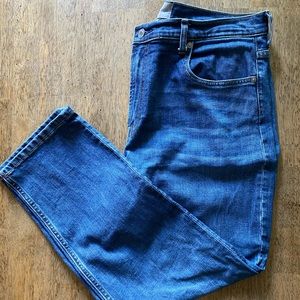 Everlane The Cheeky Straight Jean: Faded Indigo 33